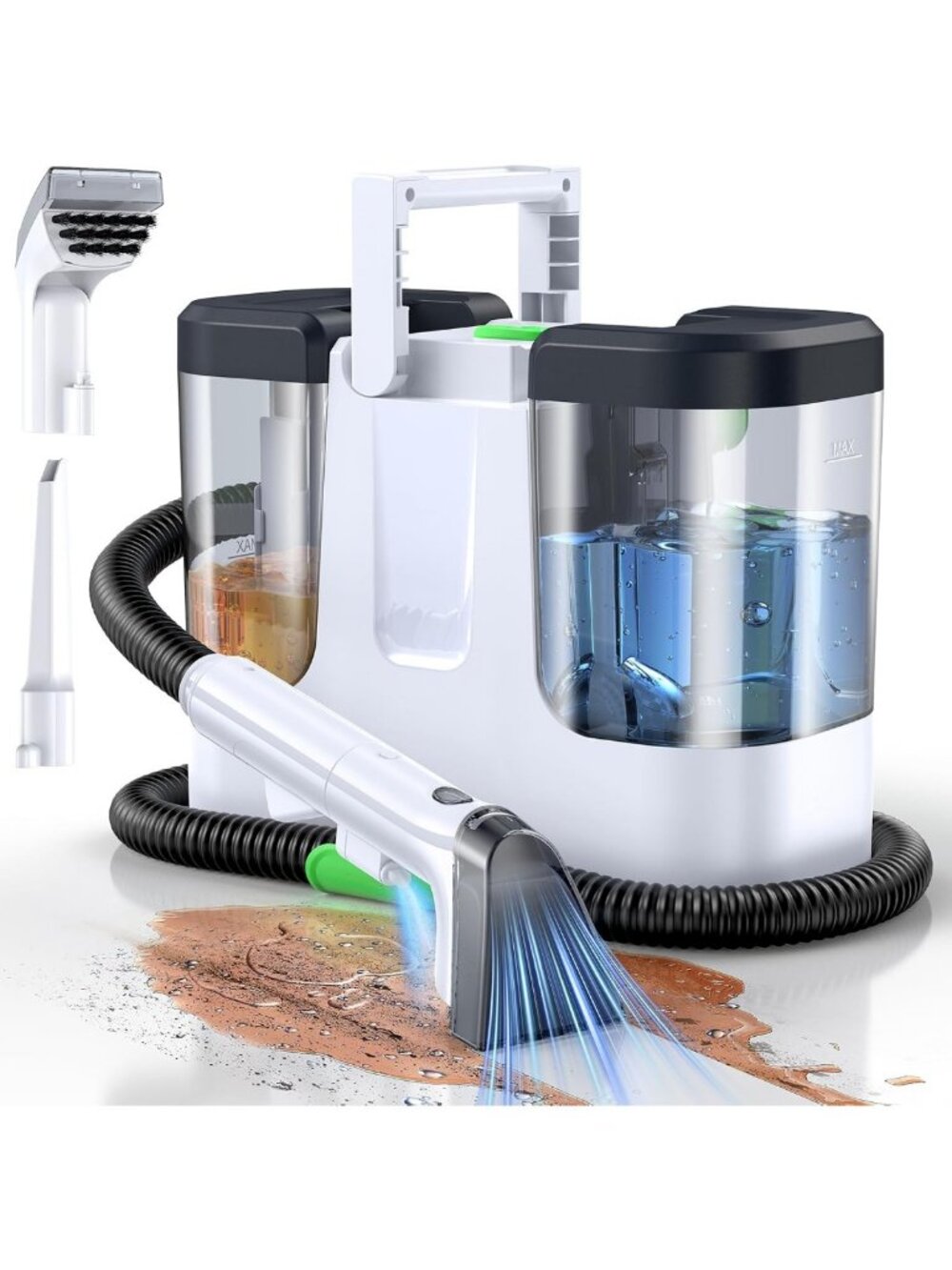 Powerful Deep Carpet Cleaner Machine for Rugs & Upholstery - Spot & Stain